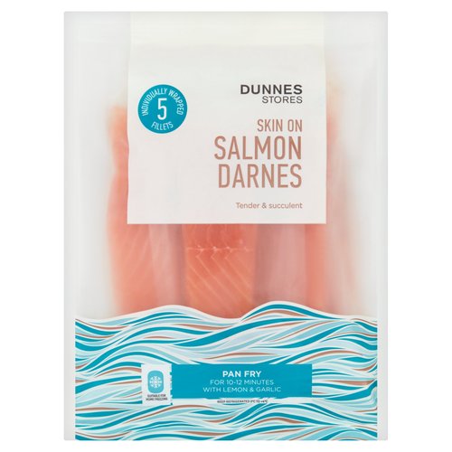 Dunnes Stores Skin On Salmon Darnes 600g