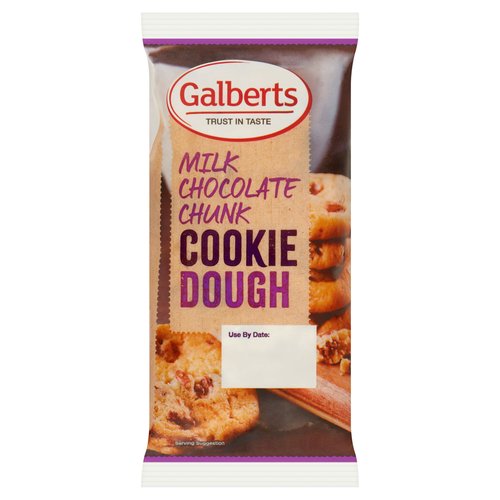 Galberts Milk Chocolate Chunk Cookie Dough 250g