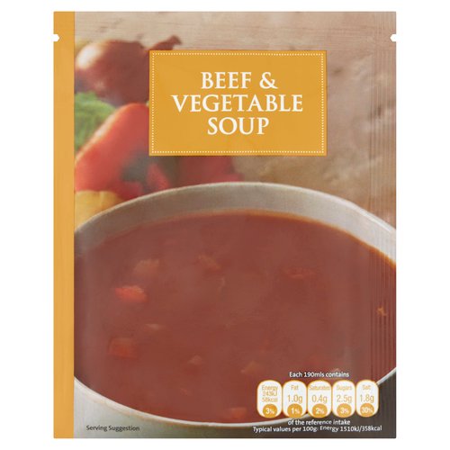 Beef & Vegetable Soup 72g