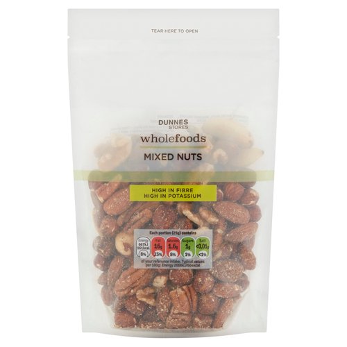 Dunnes Stores Wholefoods Mixed Nuts 225g