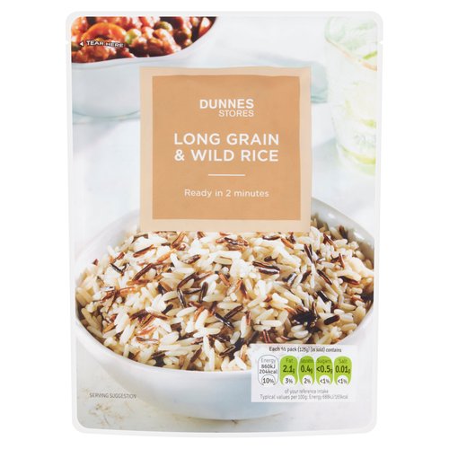 Dunnes Stores Long Grain & Wild Rice 250g