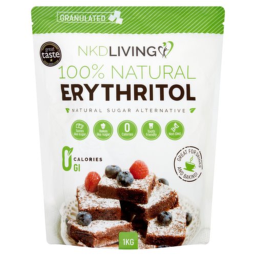 NKD Living Erythritol Granulated 1kg