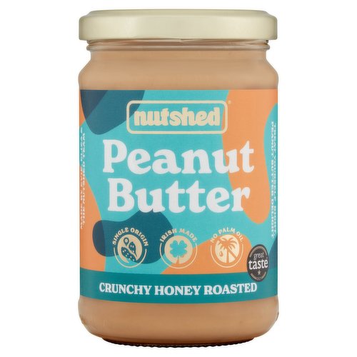 Nutshed Peanut Butter Crunchy Honey Roasted 290g