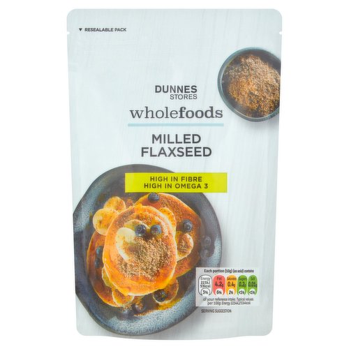 Dunnes Stores Wholefoods Milled Flaxseed 200g