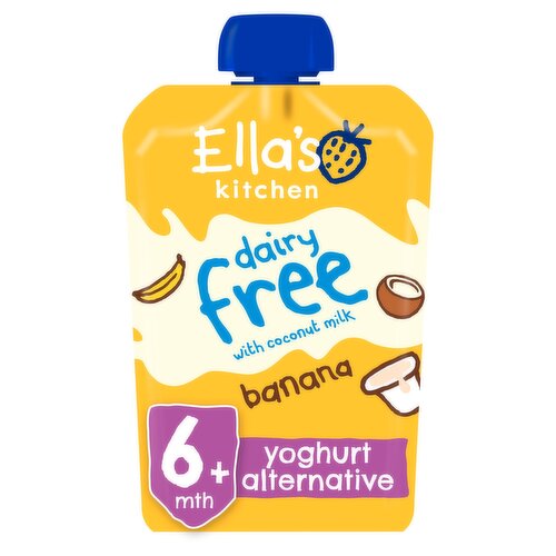 Ellas Kitchen Organic Dairy Free Coconut Yoghurt With Banana Baby Food