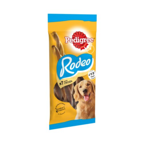 Pedigree Rodeo Adult Dog Treats Chicken 7 Sticks 123g