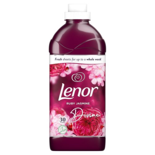 <b>Features</b><br/>Feel good in all of your fabrics with Lenor's best ever freshness and Plant-Based Softness<br/>Fabric Softener with Plant-Based Softness (Lenor’s softness is made with 80% plant-based ingredients)<br/>Embrace your inner goddess. Reveal your divine feminity with a lush blend of premium red fruits and luxurious florals<br/>Dermatologically tested Fabric Conditioner<br/>Bottle can be recycled again<br/>0% dye Fabric Softener<br/>Use in combination with Bold detergent and Lenor in-wash scent booster for a deep clean and matching scent!<br/><br/><b>Pack Size</b><br/>1.05Liters ℮<br/><br/><br/><b>Ingredients</b><br/><5% Cationic Surfactants<br/>Perfumes<br/>Alpha-Isomethyl Ionone<br/>Benzyl Salicylate<br/>Hexyl Cinnamal<br/>Limonene<br/>Linalool<br/><br/><b>Safety Warning</b><br/>Keep away from children. Keep away from eyes. If product gets into eyes rinse thoroughly with water. Always keep away from children Liquid fabric softener can increase fabric flammability. Using more than recommended can increase this effect. Do not use this product: - On children's sleepwear or garments labelled as flame resistant as it may reduce flame resistance. - On garments made with fluffier fabrics (such as fleece, velour, chenille, and terry cloth).<br/><br/><b>Storage Type</b><br/>Ambient<br/><br/>Country of Origin - France<br/>Packed In - France<br/><br/><b>Telephone Helpline</b><br/>0800 328 8304<br/><br/><b>Return To</b><br/>Procter & Gamble UK, Weybridge, Surrey, KT13 0XP, UK.<br/><br/>