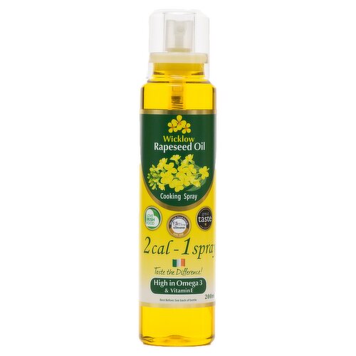 Wicklow Rapeseed Oil 2cal Cooking Spray 200ml