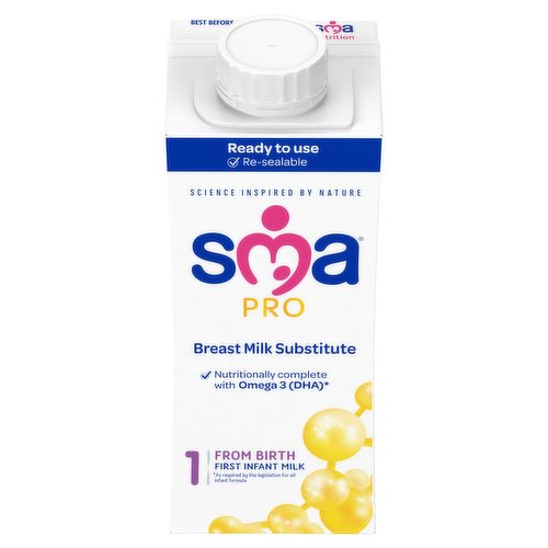 SMA® PRO First Infant Baby Milk from birth Ready-to-use formula 200ml