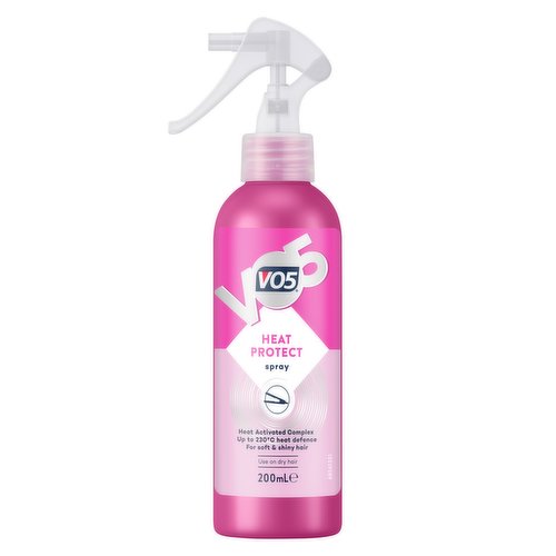 VO5 with Heat Activated Complex Heat Protect Spray 200 ml