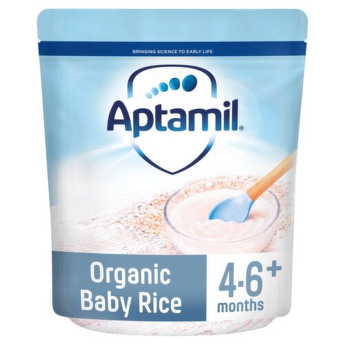 Aptamil Organic Baby Rice 4-6+ Months 100g