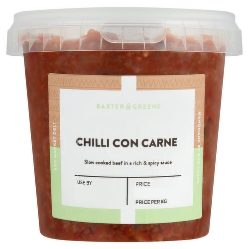 Baxter & Greene Chilli Con Carne 640g