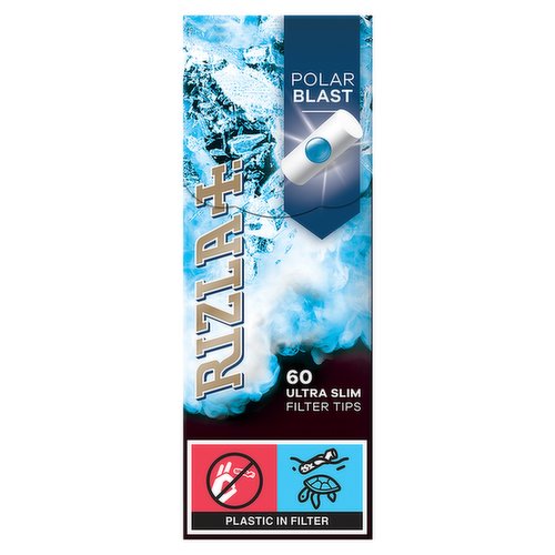 Rizla Polar Blast Extra Slim Filter Tips 60s