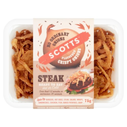 Scotts Steak Flavoured Crispy Onions 75g