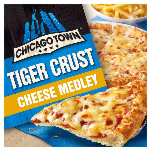 Chicago Town Tiger Crust Cheese Medley Pizza 305g