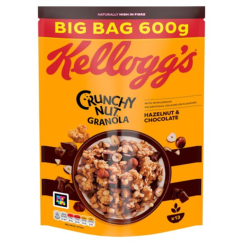 Kellogg's Crunchy Nut Hazelnut & Chocolate Breakfast Granola 600g