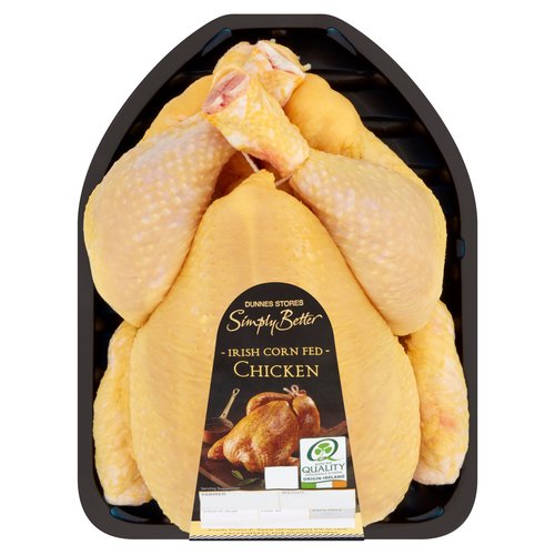 Dunnes Stores Simply Better Irish Corn Fed Chicken 1500g