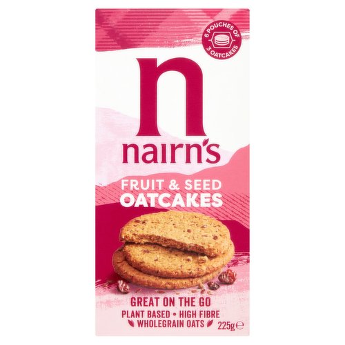 Nairn's Fruit & Seed Oatcakes 225g