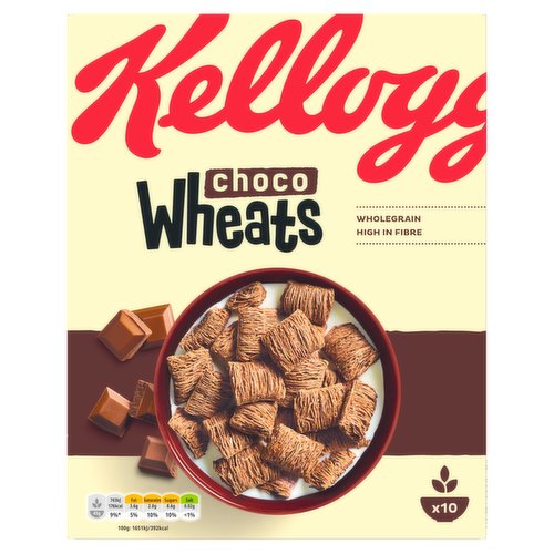 Kellogg's Choco Wheats Breakfast Cereal 480g