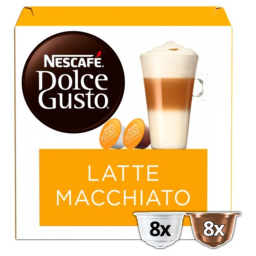 Nescafe Dolce Gusto Latte Macchiato coffee pods X16