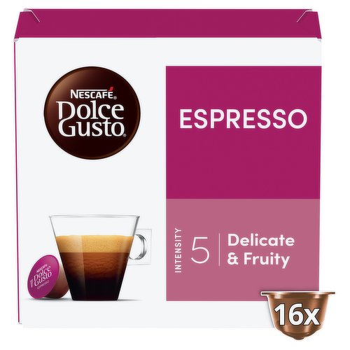 Nescafe Dolce Gusto Espresso coffee pods X16 - Dunnes Stores