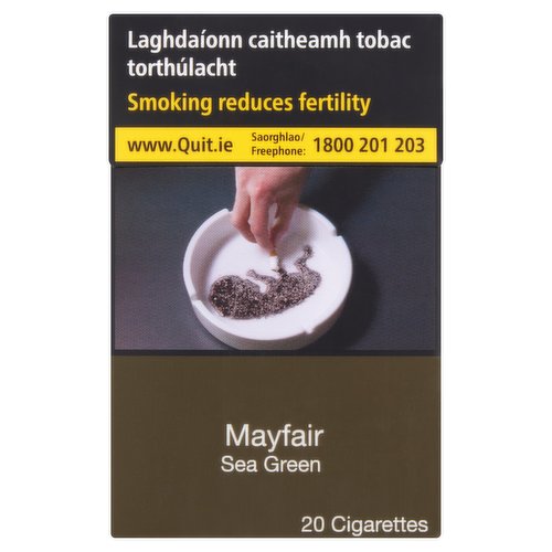 Mayfair Sea Green 20 Cigarettes