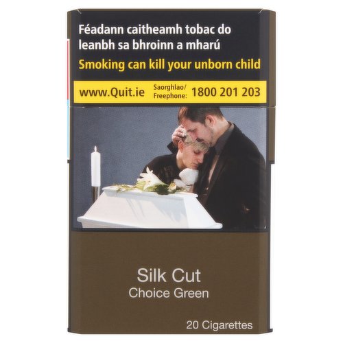 Silk Cut Choice Green 20 Cigarettes