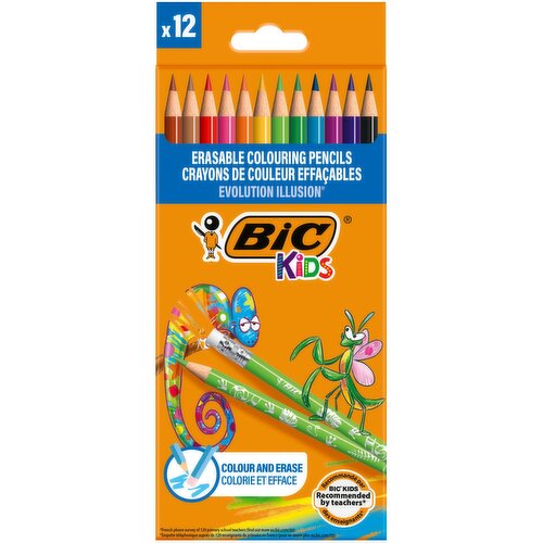 BIC Kids Colouring Pencils x12