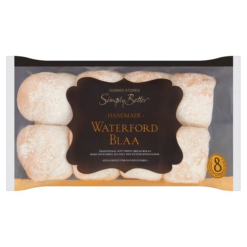 Dunnes Stores Simply Better 8 Handmade Waterford Blaa 296g