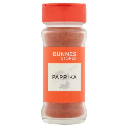 Paprika<br/><br/><b>Pack Size</b><br/>36g ℮<br/><br/><br/><b>Ingredients</b><br/>Paprika<br/><br/><b>Allergy Text</b><br/>May contain Mustard, Celery and Sesame Seeds<br/><br/><br/><b>Storage Type</b><br/>Ambient<br/><br/><b>Storage</b><br/>Store in a cool, dry place away from direct sunlight.<br/><br/>Packed In - United Kingdom<br/><br/><b>Origin</b><br/>Packed in the U.K.<br/><br/><b>Company Name</b><br/>Dunnes Stores,<br/><br/><b>Company Address</b><br/>46-50 South Great George's Street,<br/>
Dublin 2.<br/>
<br/>
Store 3,<br/>
Forestside S.C.,<br/>
Upr. Galwally Rd.,<br/>
Belfast,<br/>
BT8 6FX.<br/><br/><b>Return To</b><br/>Quality Guarantee<br/>
If you try and are not satisfied with this product please return the item with original packaging and receipt to the store and we will be happy to replace or refund it for you. This does not affect your statutory rights.<br/>
Dunnes Stores,<br/>
46-50 South Great George's Street,<br/>
Dublin 2.<br/>
<br/>
Dunnes Stores,<br/>
Store 3,<br/>
Forestside S.C.,<br/>
Upr. Galwally Rd.,<br/>
Belfast,<br/>
BT8 6FX.<br/><br/>