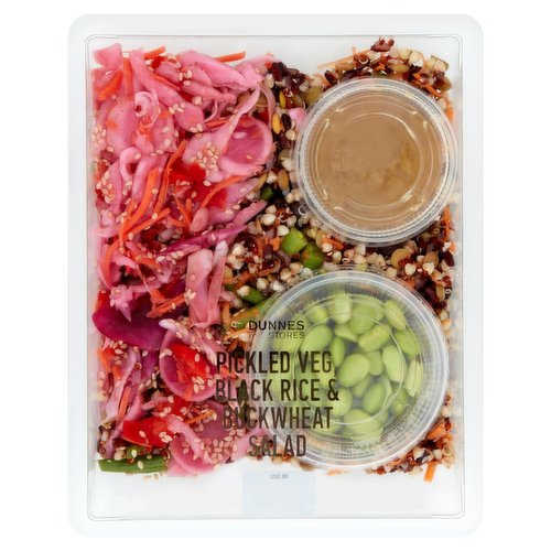 Dunnes Stores Pickled Veg, Black Rice & Buckwheat Salad 390g