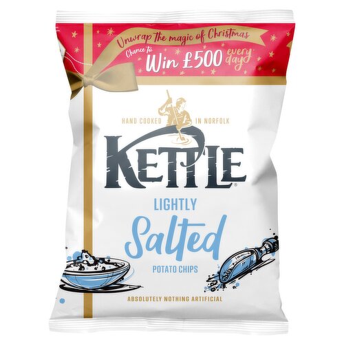 KETTLE® Chips Lightly Salted Sharing Crisps 130g