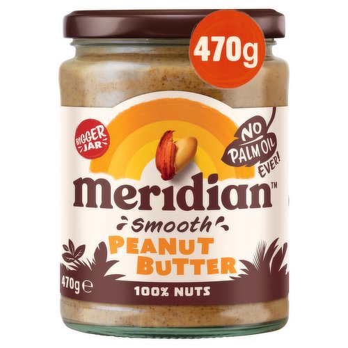 Meridian Smooth Peanut Butter 470g