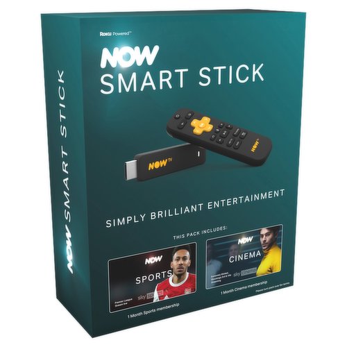 Sky smart stick now tv yellow + 3 mesi di film-serie tv-show – Emarketworld  – Shopping online