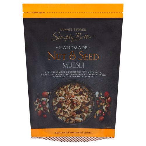 Dunnes Stores Simply Better Handmade Nut & Seed Muesli 500g