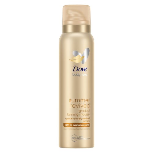 Dove Summer Revived Gradual Tanning Mousse Light to Medium 150 ml 