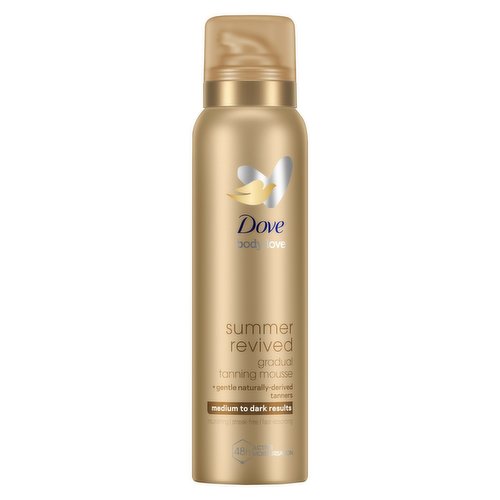 Dove Summer Revived Gradual Tanning Mousse Medium to Dark 150 ml 