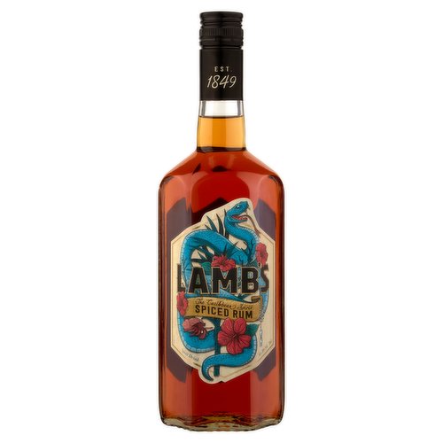 Lamb's The Caribbean Spirit Spiced Rum 70cl