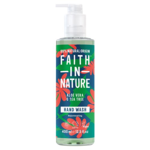 Faith in Nature Aloe Vera & Tea Tree Hand Wash 400ml