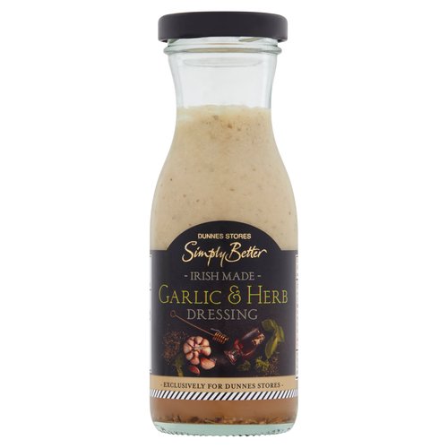 Dunnes Stores Simply Better Garlic & Herb Dressing 150ml