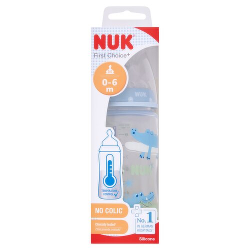 Nuk Biberón Silicona First Choise Limited Edition Fruits 0-6 m 300 ml