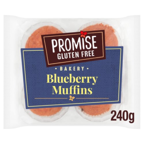 Promise Gluten Free Bakery Blueberry Muffin 240g