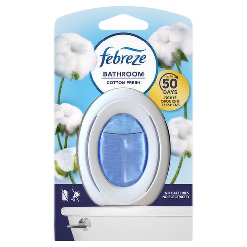 Febreze Bathroom Continuous Air Freshener Cotton Fresh