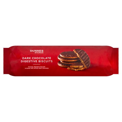 Dunnes Stores Dark Chocolate Digestive Biscuits 300g