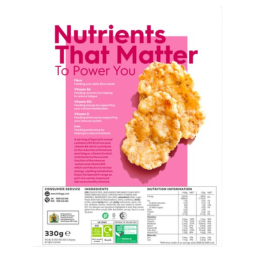 15 Special K Nutrition Facts You Should Know 