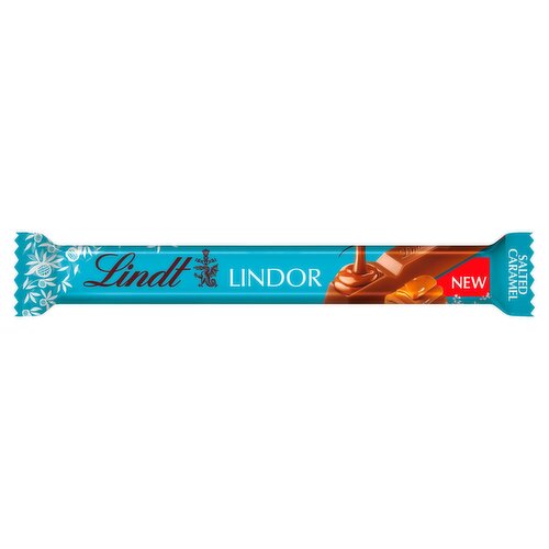 Lindt Lindor Salted Caramel Milk Chocolate Treat Bar 38g