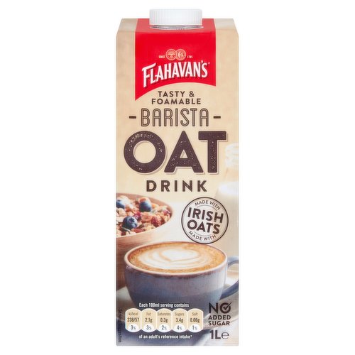 Flahavan's Barista Oat Drink 1L