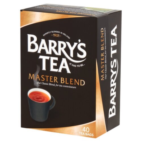 Barry's Tea Master Blend 40 Tea Bags 125g