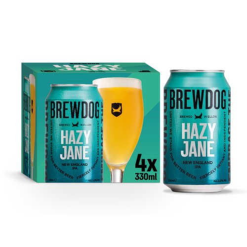 BrewDog Hazy Jane New England IPA 4 x 330ml