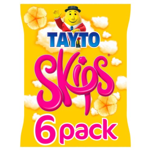 Tayto Skips Multipack Snacks 6 Pack 102g